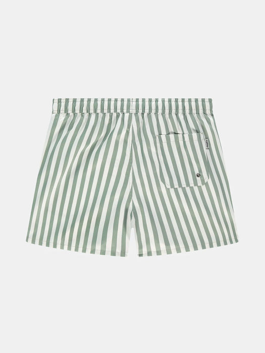 Pockies Shorties in Thyme Stripe