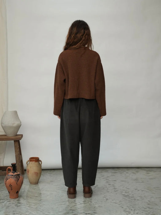 Beaumont Organic Leo Jumper in Tan Marl