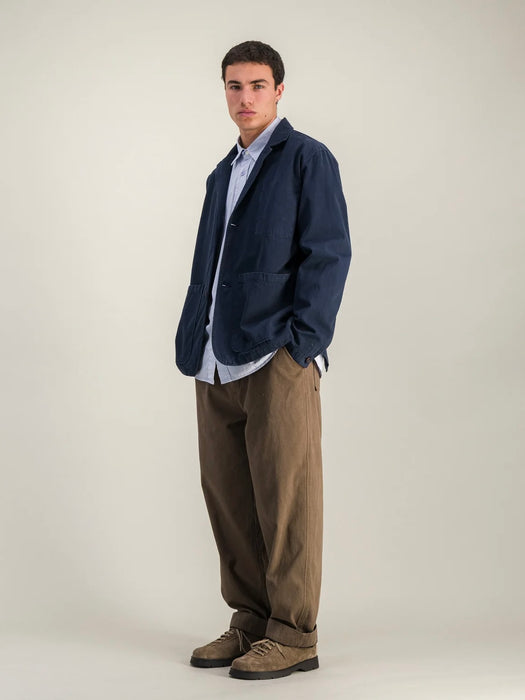 Parages Buck Brush Jacket in Navy