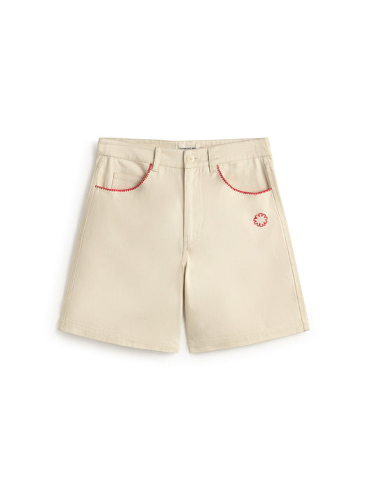 Thinking Mu Luisa Shorts in Pannacotta