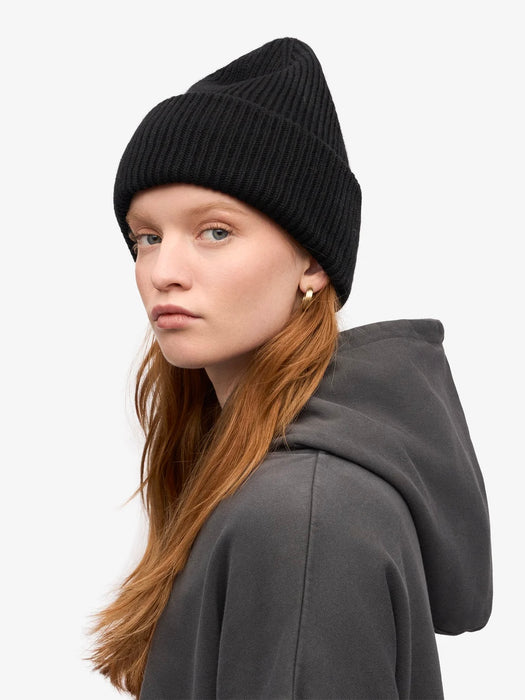 Colorful Standard Merino Wool Hat in Deep Black