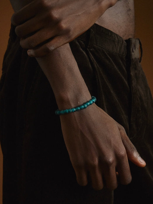 Earth Age Ghanaian Bracelet  in Midnight Tide