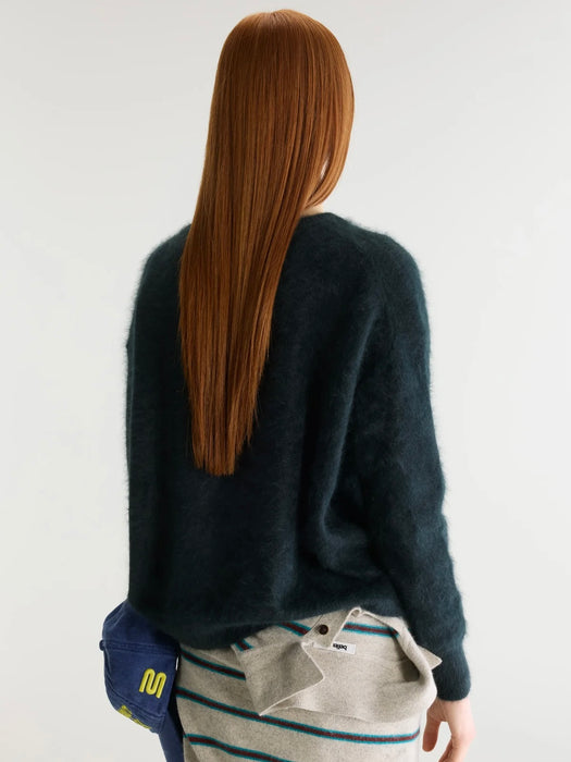 Bellerose Dathan Angora Knit in Jet Set