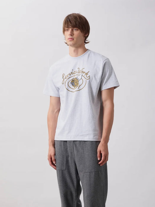 Service Works Spaghetti T-Shirt in Ash Grey
