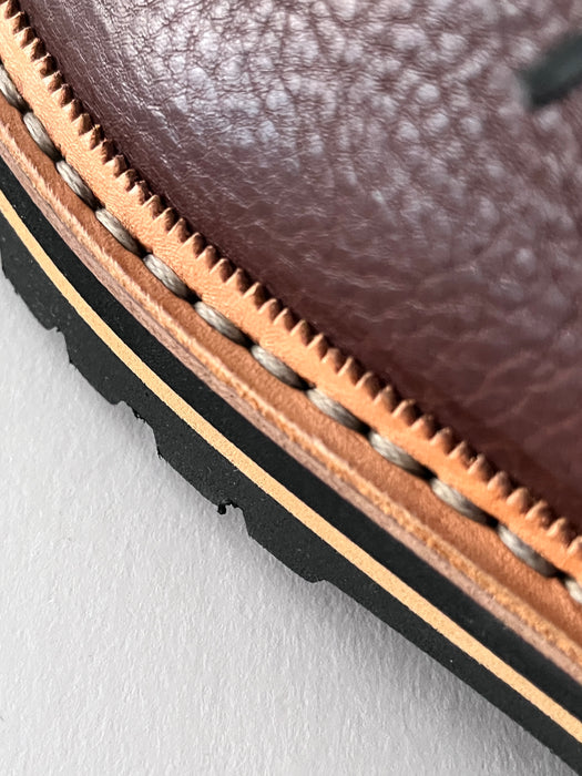 Fracap M120 Alto Boots in Arabian Brown Leather