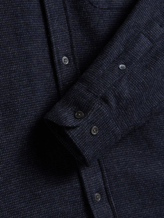 Portuguese Flannel Sounds Shirt in Grey