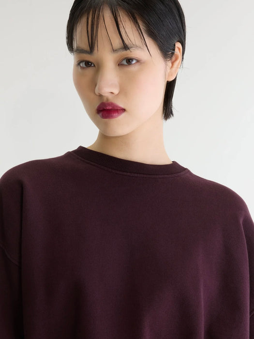 Bellerose Fancy Sweatshirt in Burgundy