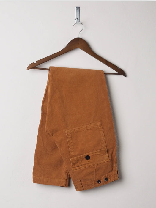 Uskees Cord Workwear Trouser in Tan