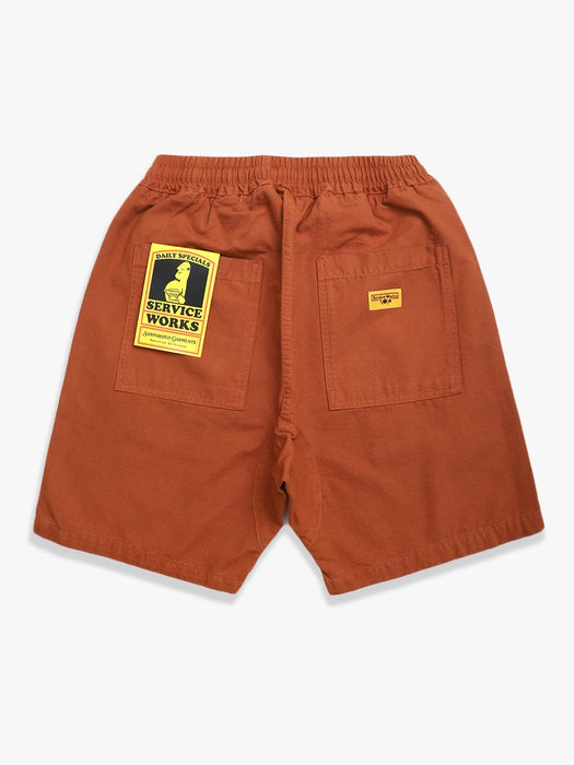 Service Works Chef Shorts in Terracotta