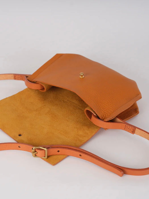 Kate Sheridan Pleat Bag in Maple
