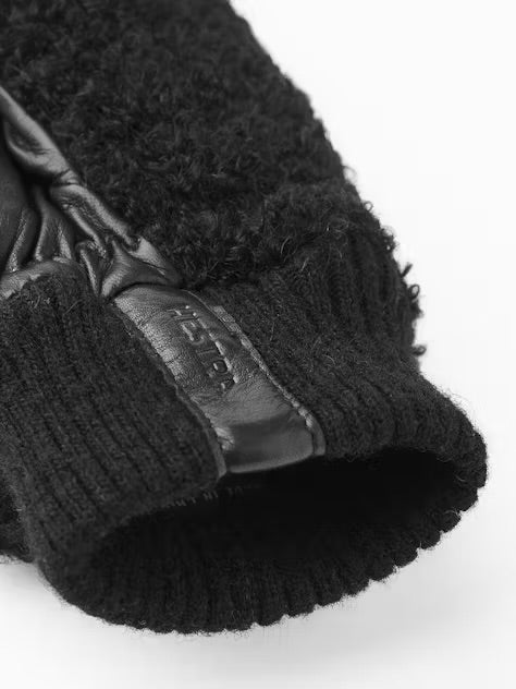 Hestra Women's Emilia Mitten in Black