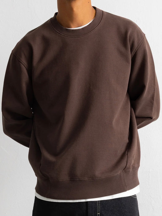Folk Anniversary Sweat in Espresso