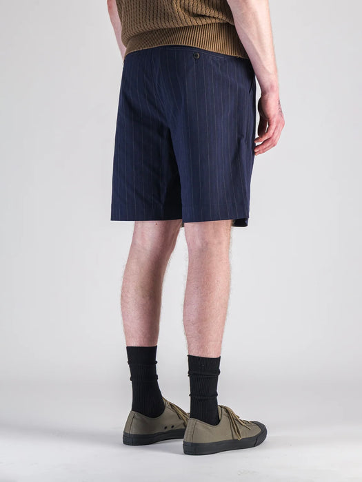 Parages Donati Shorts in Navy Stripes