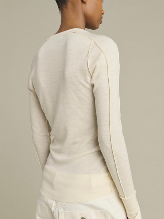 Soeur Laos LS Jersey in Ecru