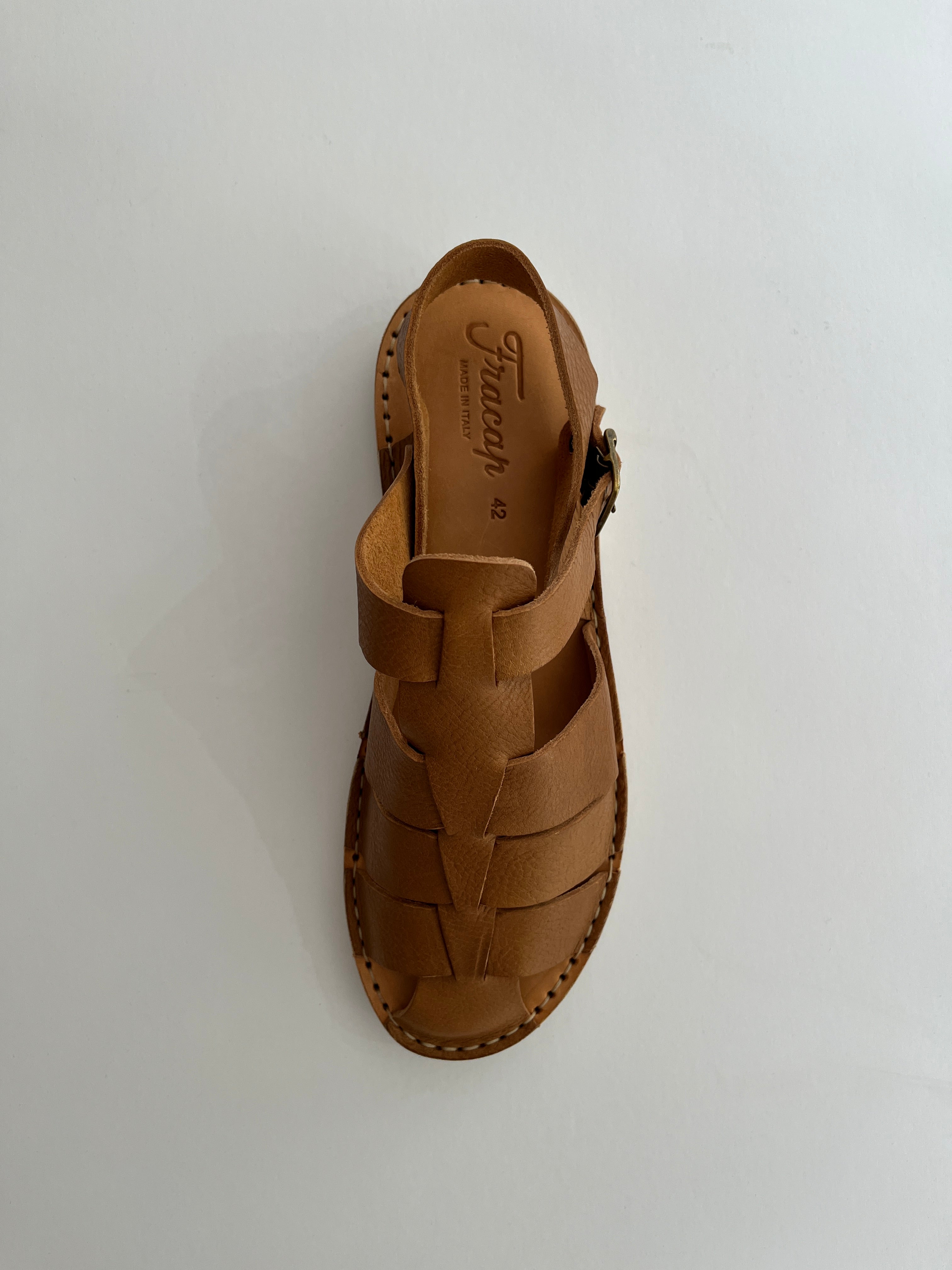 Fracap D034 Sandals in Cuiou Tan – Array Store London