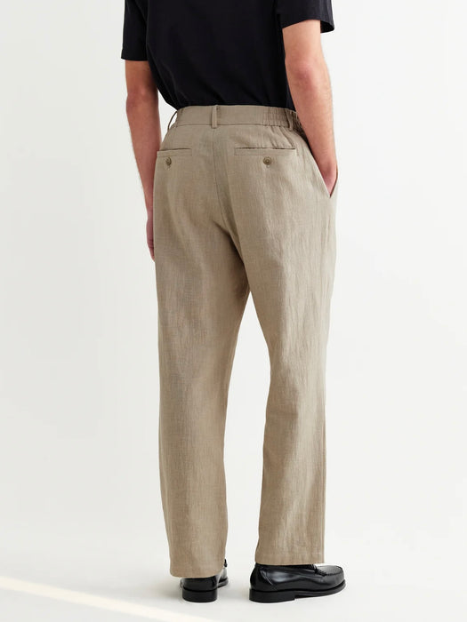 Wax Bayham Trouser in Natural Cotton / Linen