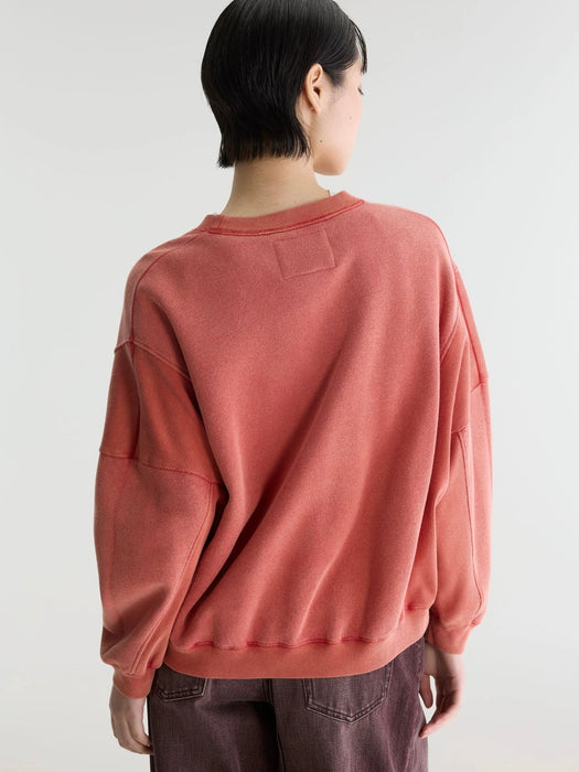 Bellerose Flipos Sweat in Ecarlate