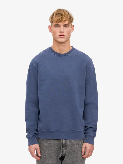 Colorful Standard Classic Crew Sweat in Neptune Blue