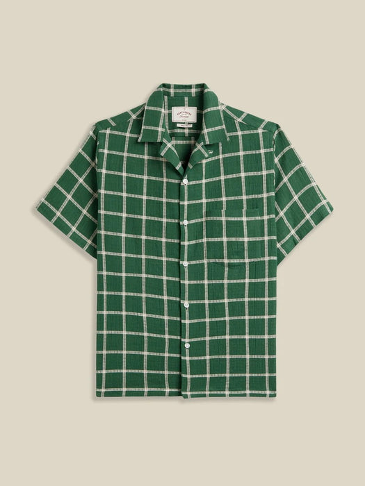 Portuguese Flannel Alvor Shirt in Green
