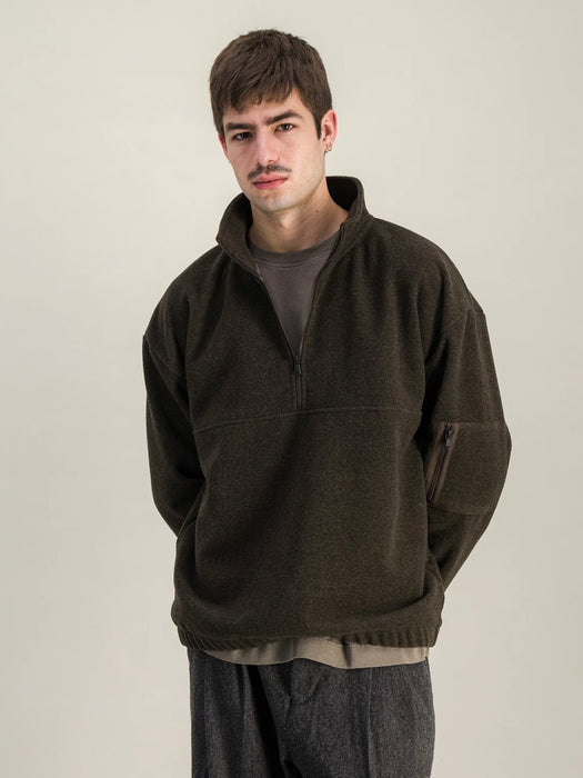 Parages Atlas Wool Sweater in Olive