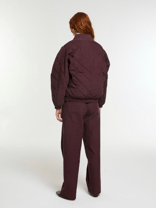 Mapoésie Millie Mae Jacket in Burgundy