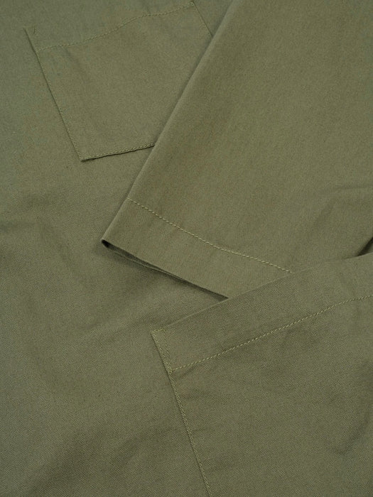 Universal Works Kyoto Jacket in Light Olive Twill