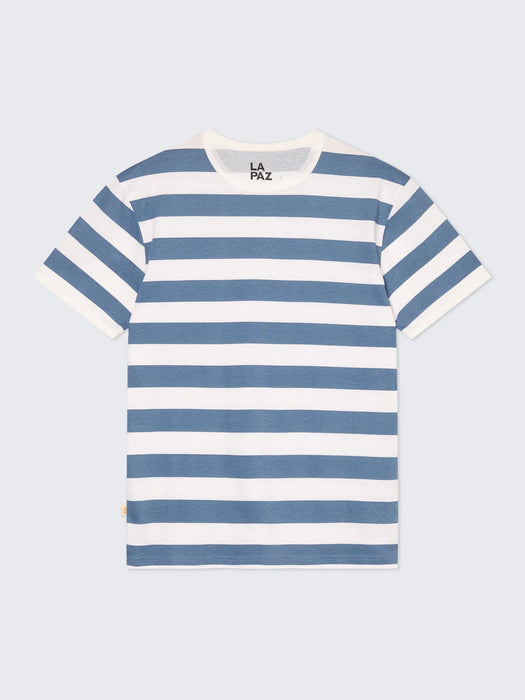 La Paz Meneres T-Shirt in Indigo Stripes