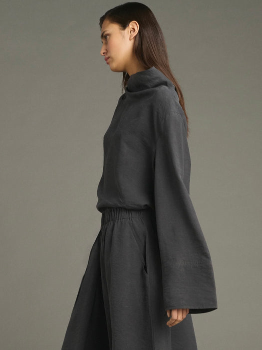 Soeur Laila Shirt in Anthracite Grey