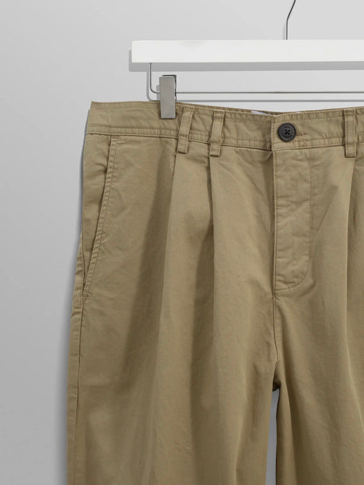 Wax Raleigh Trouser in Khaki Cotton Twill