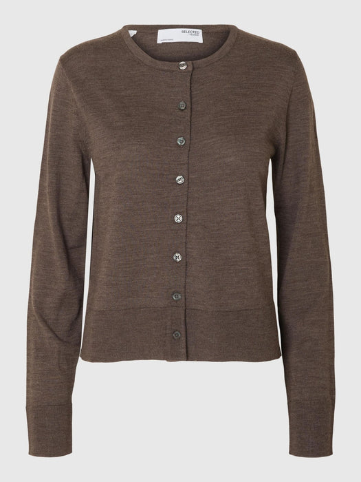 Selected Femme Thea LS Knit Cardigan in Delicioso