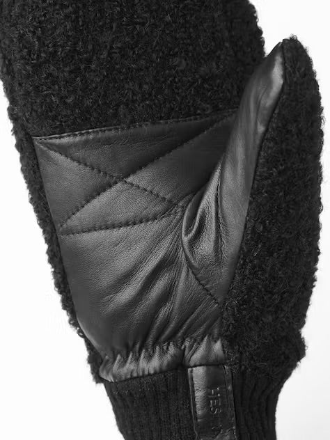 Hestra Women's Emilia Mitten in Black