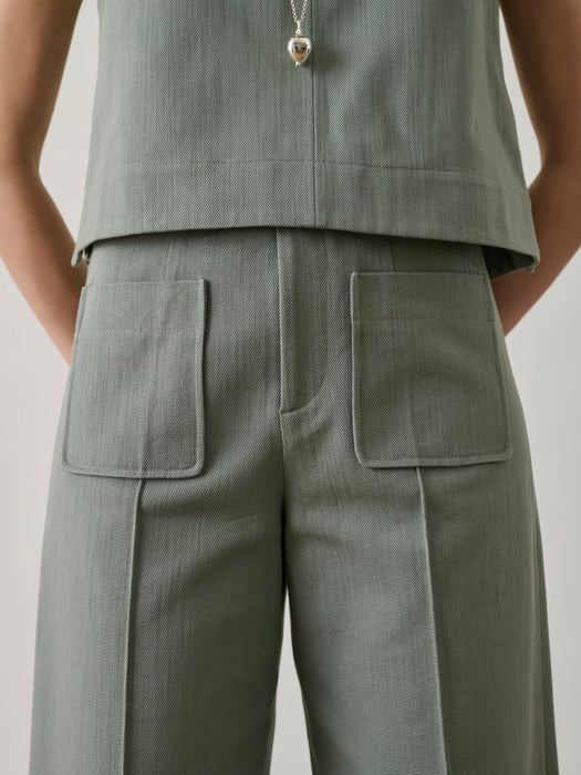 Soeur Harry Trousers in Pastel Green