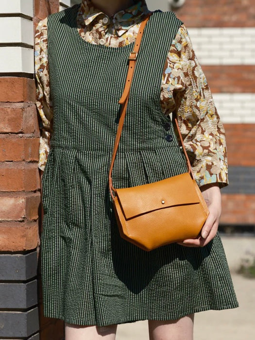 Kate Sheridan Pleat Bag in Maple