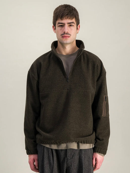 Parages Atlas Wool Sweater in Olive