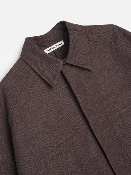 YMC Women Selene Shirt in Brown