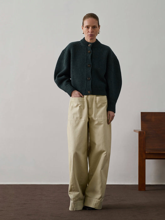Soeur Leonard Cardigan in Forest Green