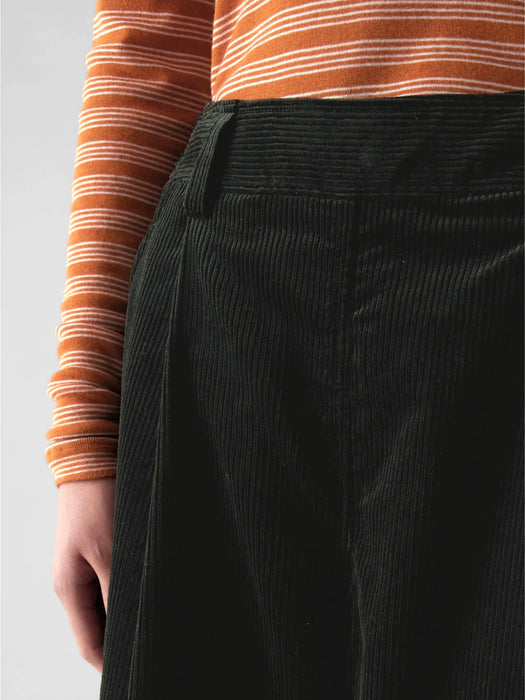 Toast Side Tab Trousers in Brown Slate Cord