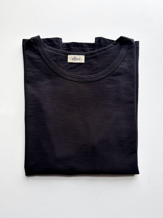 Elliot Organics Jamie Boy-Fit Tee in Ocean