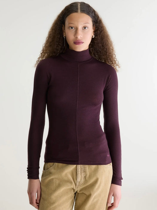 Bellerose Flawy Rollneck in Burgundy