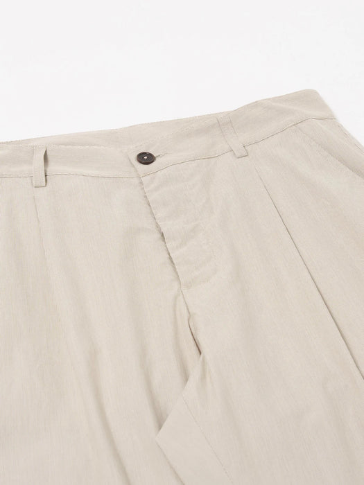 Universal Works Duke Pant in Brown Kennedy Stripe