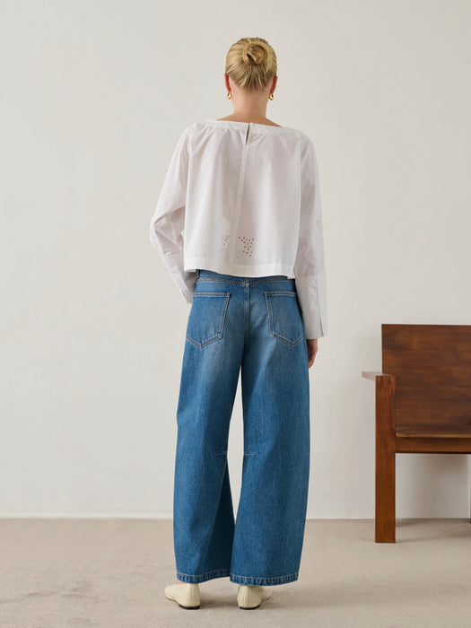 Soeur Hansel Shirt in White