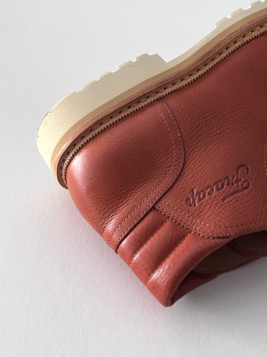 Fracap Otto Boots in Arancio Leather