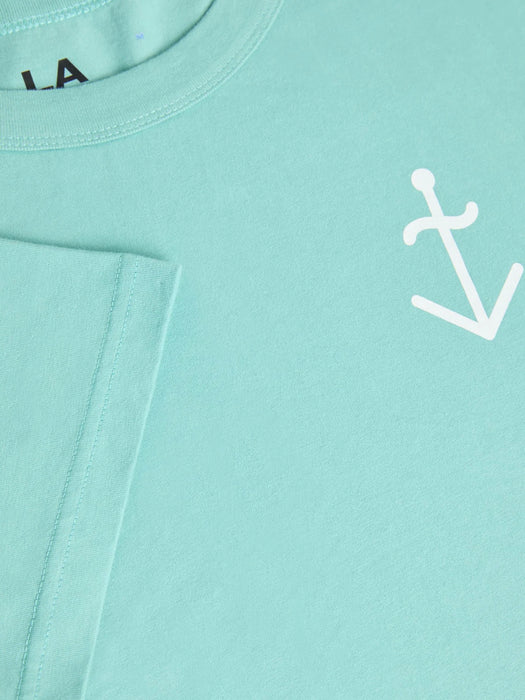 La Paz Dantas T-Shirt in Green / Off-White