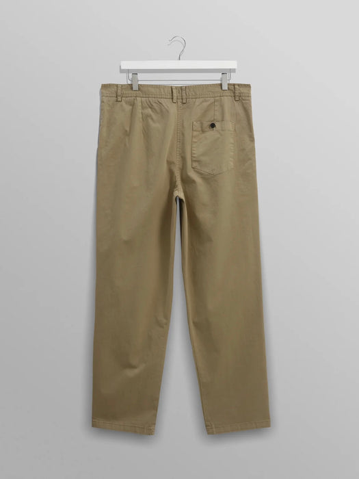 Wax Raleigh Trouser in Khaki Cotton Twill