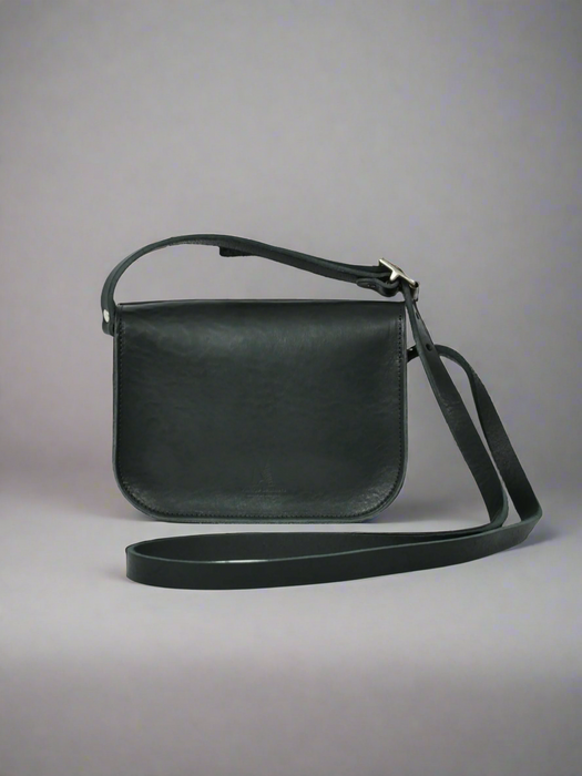 Village Leathers Shoulder Bag Missouri Black