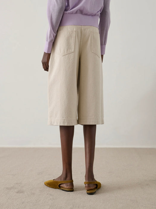 Soeur Francis Shorts in White / Grey