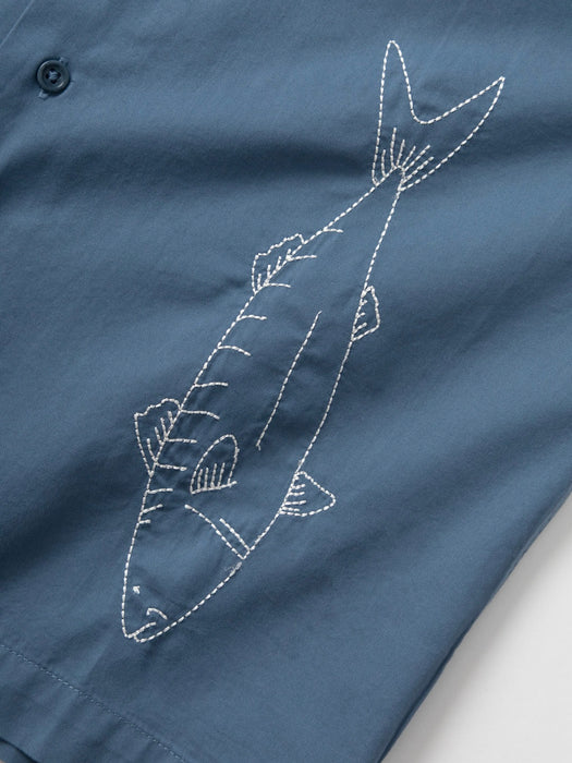 Service Works Mackerel Shirt in Slate