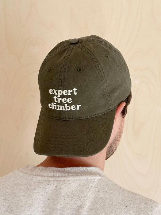 Alphabet Expert Tree Climber Cap in Green