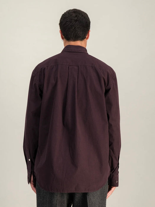 Parages Daily Work Shirt in Plum