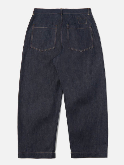 Universal Works Duke Pant in Selvedge Indigo Denim